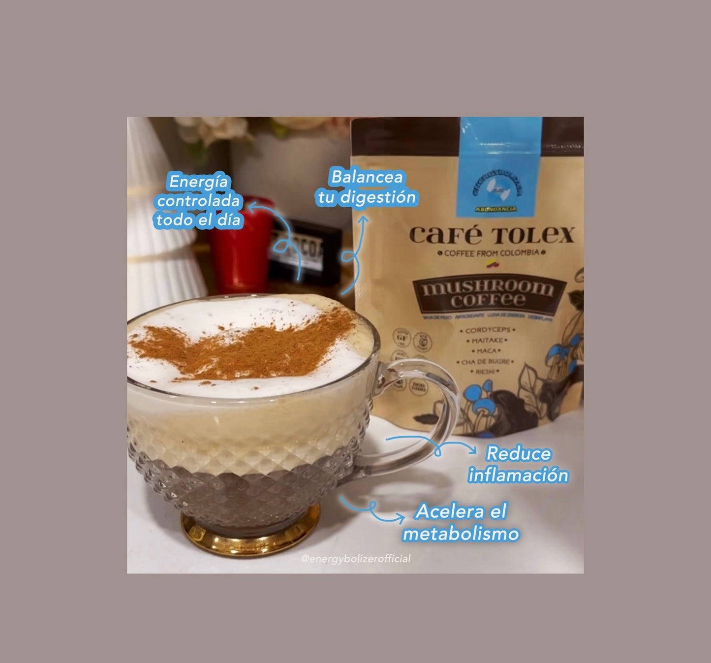 Café Tolex and the MEGA Strong Lean Summer Orange Color. Café Tolex y el MEGA Fuerte fuerte Lean Summer, color Naranja.