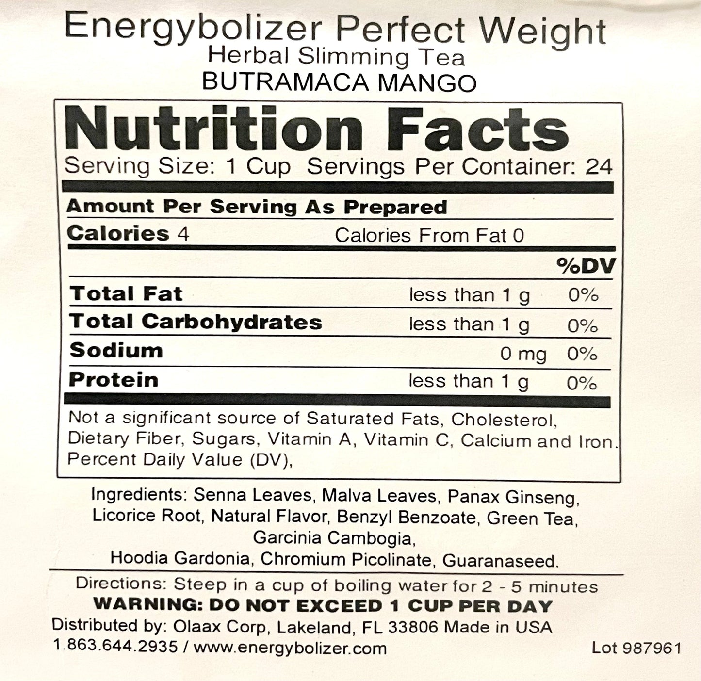 Lean Summer ORANGE color MEGA STRONG & Perfect Weight Tea Y TE