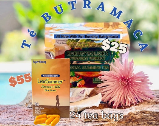 $80 (color Naranja) Lean Summer Orange y   Te Butramaca tea.