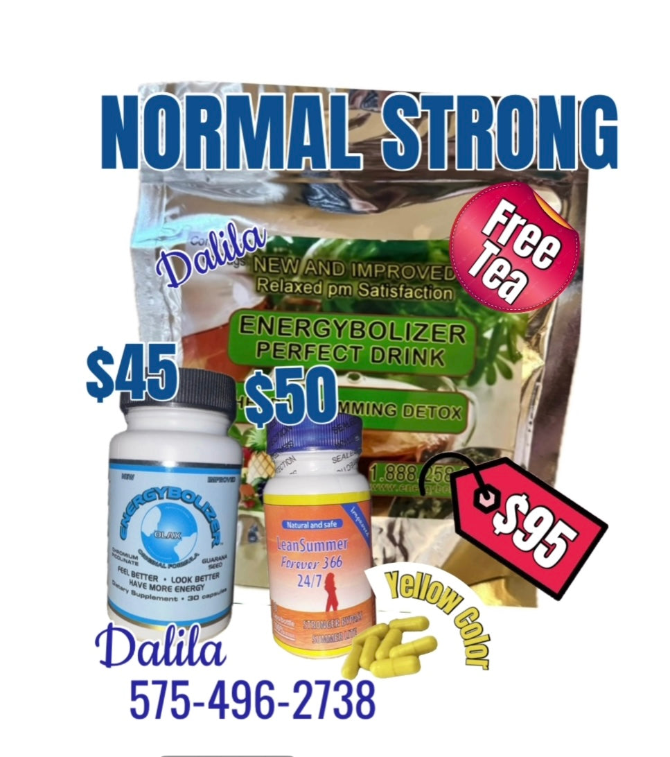 Energybolizer Original Formula Complete Treatment With the New Tea BUTRAMACA (SUPER STRONG!!)