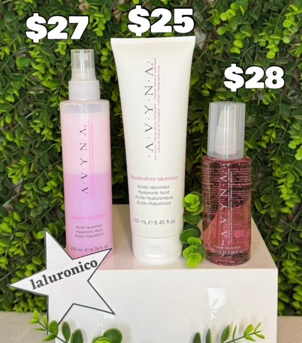 A V Y N A Elaborados con la experiencia italiana y los ingredientes premium, nuestros productos ofrecen un cuidado del cabello y la piel de otro nivel.
Hacemos productos de calidad profesional accesibles, ofreciendo resultados de salón a precios que te en