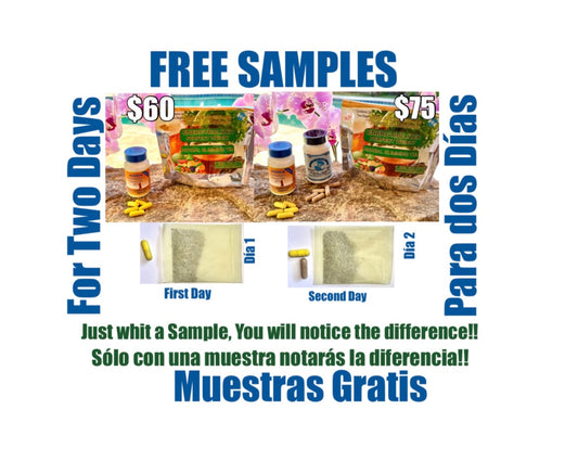 FREE SAMPLES 100% Natural!!