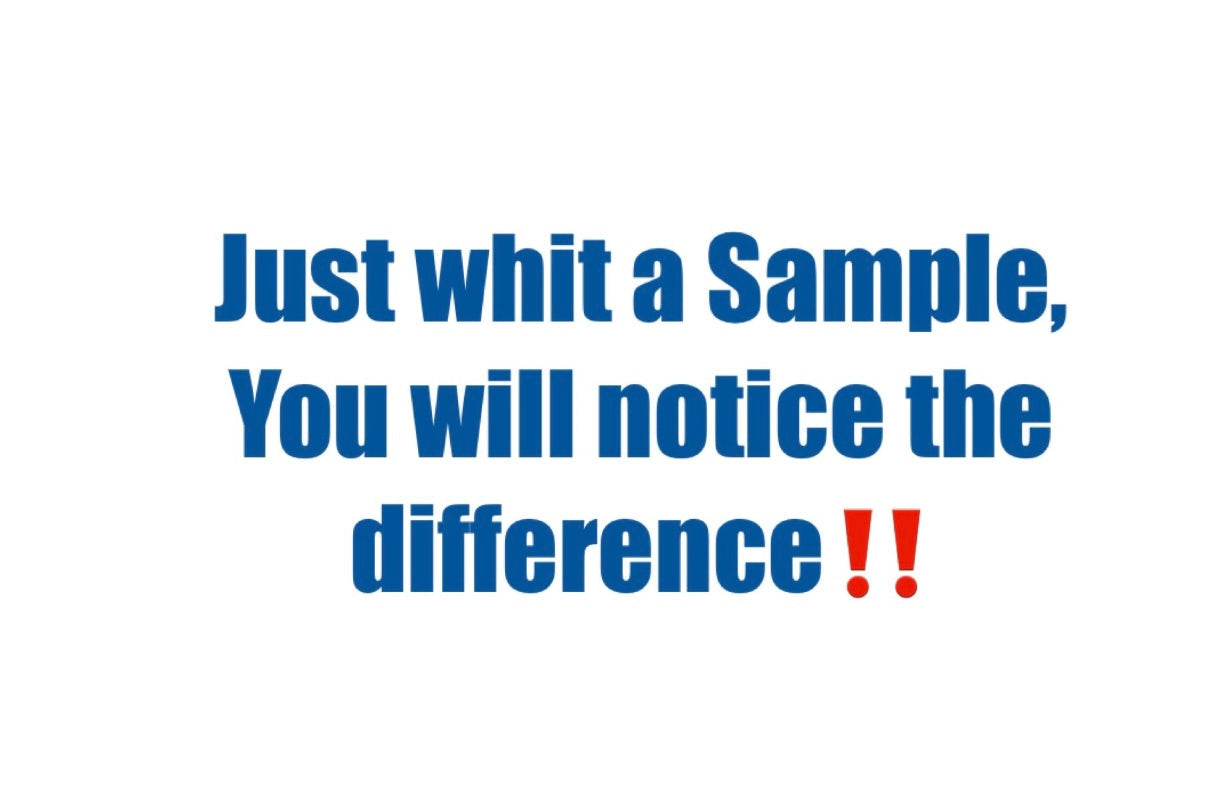 FREE SAMPLES 100% Natural!!